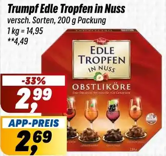 Simmel Trumpf Edle Tropfen in Nuss Angebot