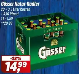Simmel Gösser Natur-Radler Angebot