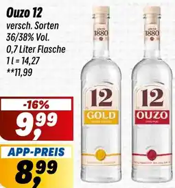 Simmel Ouzo 12 Angebot