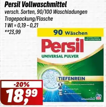 Simmel Persil Vollwaschmittel Angebot
