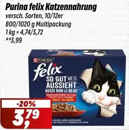 Simmel Purina felix Katzennahrung Angebot