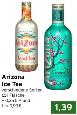 CAP Markt Arizona Ice Tea Angebot