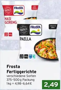 CAP Markt Frosta Fertiggerichte Angebot