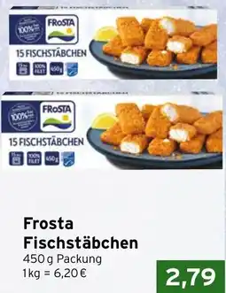 CAP Markt Frosta Fischstäbchen Angebot