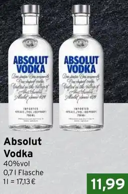 CAP Markt Absolut Vodka Angebot