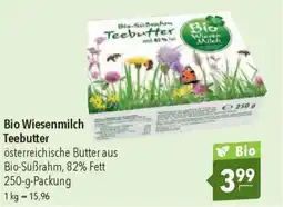 CITTI Markt Bio Wiesenmilch Teebutter Angebot