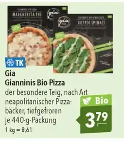 CITTI Markt Gia Gianninis Bio Pizza Angebot