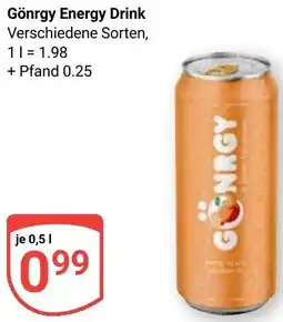 Globus Gönrgy Energy Drink Angebot