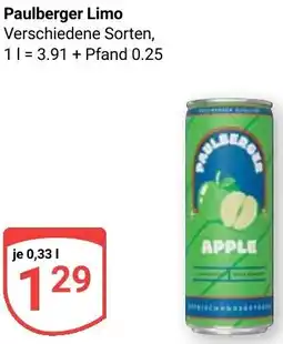 Globus Paulberger Limo Angebot