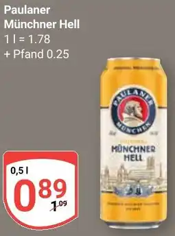 Globus Paulaner Münchner Hell Angebot