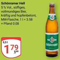 Globus Schönramer Hell Angebot