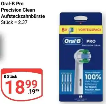 Globus Oral-B Pro Precision Clean Aufsteckzahnbürste Angebot