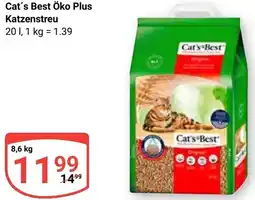 Globus Cat's Best Öko Plus Katzenstreu Angebot