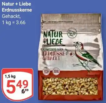 Globus Natur + Liebe Erdnusskerne Angebot