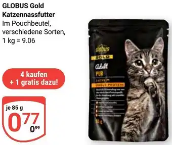 Globus GLOBUS Gold Katzennassfutter Angebot