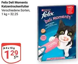 Globus Felix Deli Moments Katzentrockenfutter Angebot