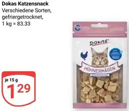 Globus Dokas Katzensnack Angebot