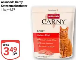 Globus Animonda Carny Katzentrockenfutter Angebot