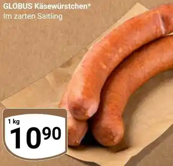 Globus GLOBUS Käsewürstchen Angebot