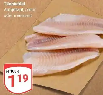 Globus Tilapiafilet Angebot