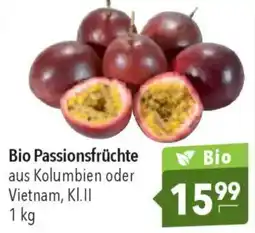 CITTI Markt Bio Passionsfrüchte Angebot