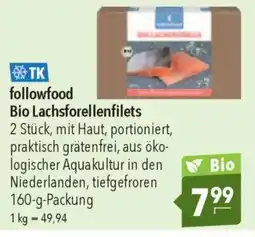 CITTI Markt followfood Bio Lachsforellenfilets Angebot