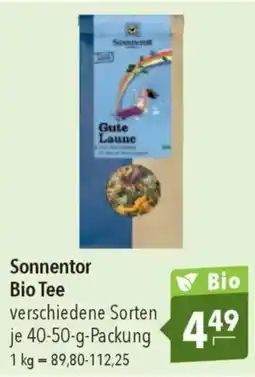 CITTI Markt Sonnentor Bio Tee Angebot