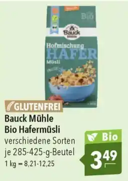 CITTI Markt Bauck Mühle Bio Hafermüsli Angebot