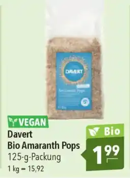 CITTI Markt Davert Bio Amaranth Pops Angebot
