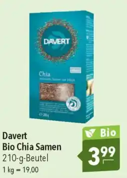 CITTI Markt Davert Bio Chia Samen Angebot