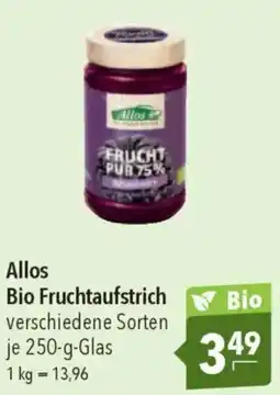 CITTI Markt Allos Bio Fruchtaufstrich Angebot