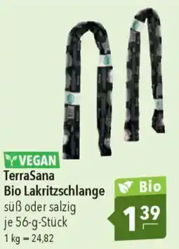 CITTI Markt TerraSana Bio Lakritzschlange Angebot