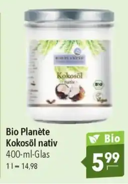 CITTI Markt Bio Planète Kokosöl nativ Angebot