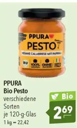 CITTI Markt PPURA Bio Pesto Angebot