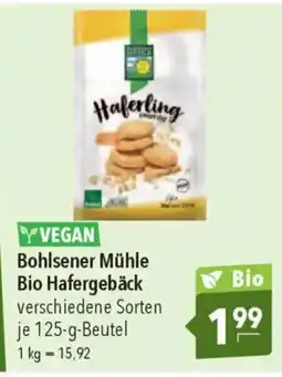 CITTI Markt Bohlsener Mühle Bio Hafergebäck Angebot