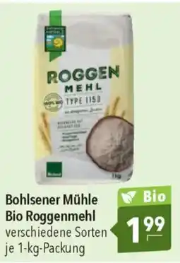 CITTI Markt Bohlsener Mühle Bio Roggenmehl Angebot