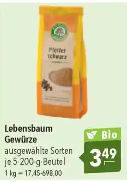 CITTI Markt Lebensbaum Gewürze Angebot
