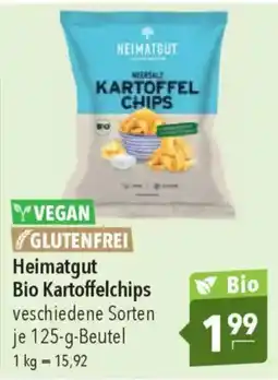 CITTI Markt Heimatgut Bio Kartoffelchips Angebot