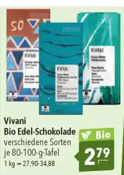 CITTI Markt Vivani Bio Edel-Schokolade Angebot
