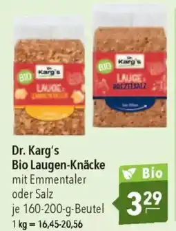 CITTI Markt Dr. Karg's Bio Laugen-Knäcke Angebot