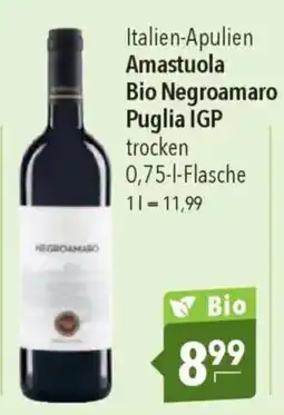 CITTI Markt Amastuola Bio Negroamaro Puglia IGP Angebot