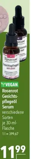CITTI Markt Rosenrot Gesichtspflegeöl Serum Angebot
