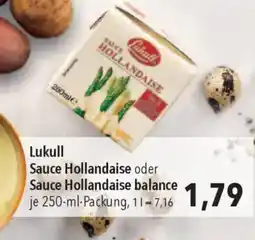 CITTI Markt Lukull Sauce Hollandaise oder Sauce Hollandaise balance Angebot