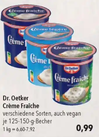 CITTI Markt Dr. Oetker Crème Fraîche Angebot