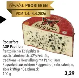 CITTI Markt Roquefort AOP Papillon Angebot