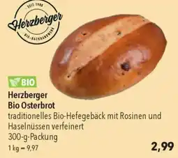 CITTI Markt Herzberger Bio Osterbrot Angebot