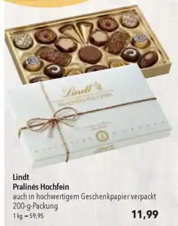 CITTI Markt Lindt Pralinés Hochfein Angebot