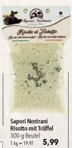 CITTI Markt Sapori Nostrani Risotto mit Trüffel Angebot