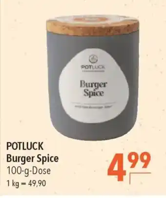 CITTI Markt POTLUCK Burger Spice Angebot
