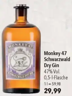 CITTI Markt Monkey 47 Schwarzwald Dry Gin Angebot